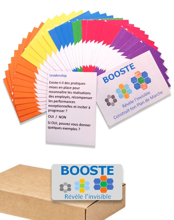 Jeu pédagogique BOOSTE - Transformation
